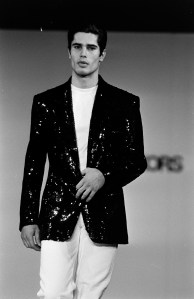 Michael Kors's first menswear collection. (Photo by George Chinsee/Penske Media via Getty Images)