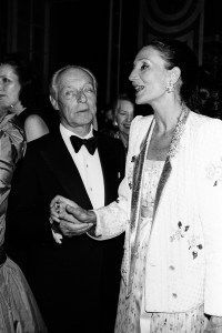 Marie-Helene and Guy de Rothschild attend Florence and Gerald van der Kemp Reception at the palace of Versaille's on June 11, 1980 in Paris, France.
