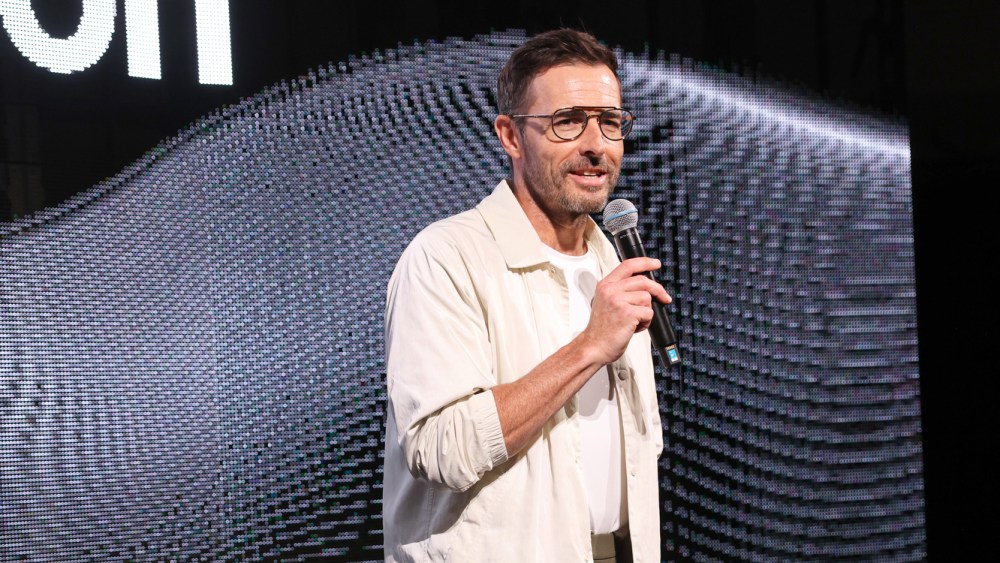 Lululemon CEO Calvin McDonald during the Lululemon Media Event on July 01, 2025 in London, England.