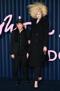 Adrian Joffe and Gwendoline Christie