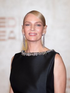 JEDDAH, SAUDI ARABIA - DECEMBER 04: Uma Thurman attends the Opening Ceremony at the Red Sea International Film Festival 2025 on December 04, 2025 in Jeddah, Saudi Arabia. (Photo by Arnold Jerocki/Getty Images)
