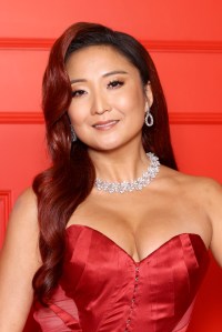 PARIS, FRANCE - DECEMBER 15: Ashley Park attends the "Emily In Paris" - Season Five - Netflix Paris Premiere at Le Grand Rex on December 15, 2025 in Paris, France. (Photo by Pascal Le Segretain/Getty Images)