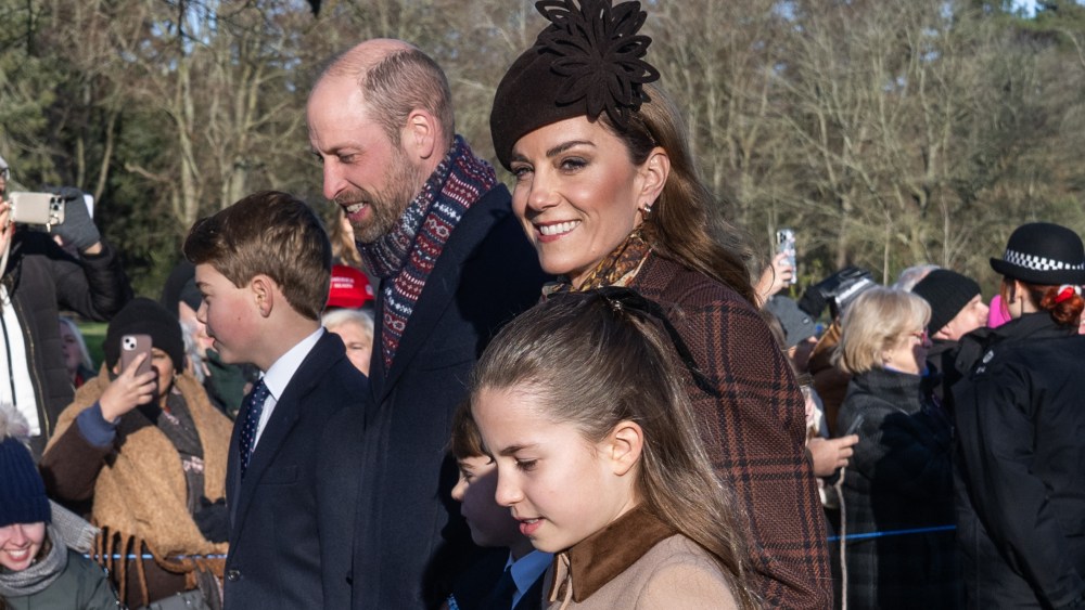 The British royals attend Christmas Day service at Sandringham on Thursday, Dec. 25.