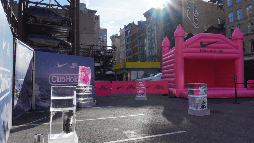 Urban Outfitters, Nike, Bounce House, SoHo