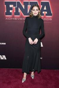 Olivia Palermo at the 2025 Footwear News Achievement Awards held at Cipriani 25 Broadway on December 03, 2025 in New York, New York.
