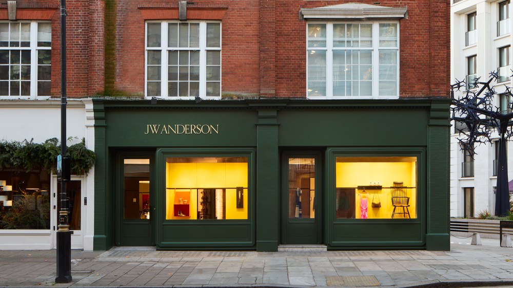 JW Anderson's new flagship store on Pimlico Road in London.
