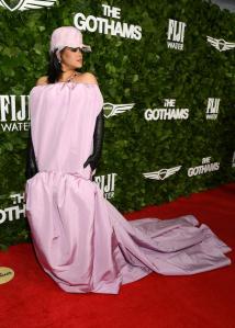 Rihanna at the 35th Annual Gotham Film Awards held at Cipriani Wall Street on December 01, 2025 in New York, New York.
