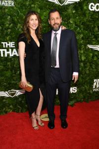 Jackie Sandler and Adam Sandler at the 35th Annual Gotham Film Awards held at Cipriani Wall Street on December 01, 2025 in New York, New York.