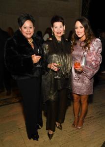 Laura O’Brien and guests at the 2025 Footwear News Achievement Awards held at Cipriani 25 Broadway on December 03, 2025 in New York, New York.