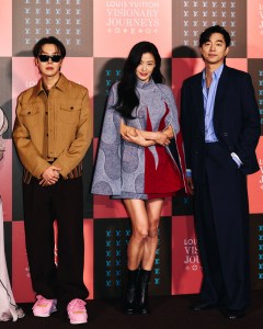 J-Hope, Gianna Jun and Gong Yoo