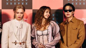 Felix, Lisa and J-Hope 