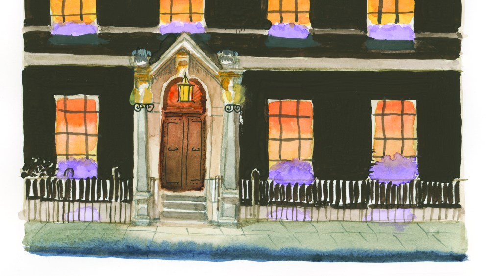 A sketch of 16 Charles Street