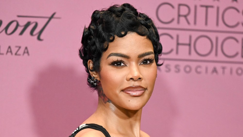 Teyana Taylor at The Critics Choice Association's Celebration of Black Cinema and Television.