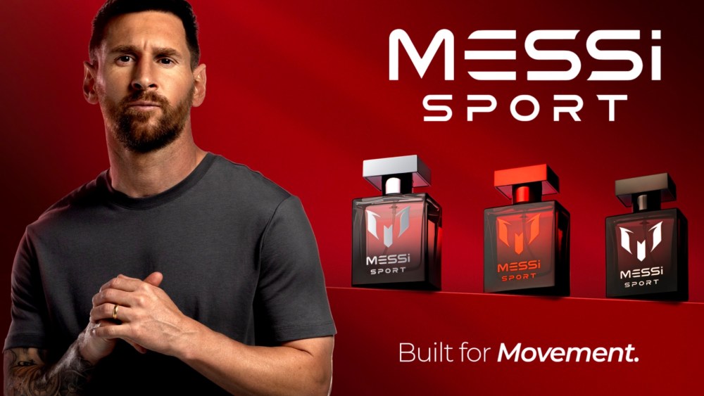 Lionel Messi's Messi Fragrance launches new collection at Walmart.
