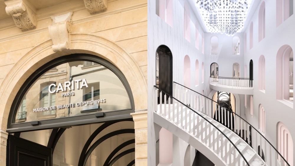 Carita's Maison de Beauté in Paris.