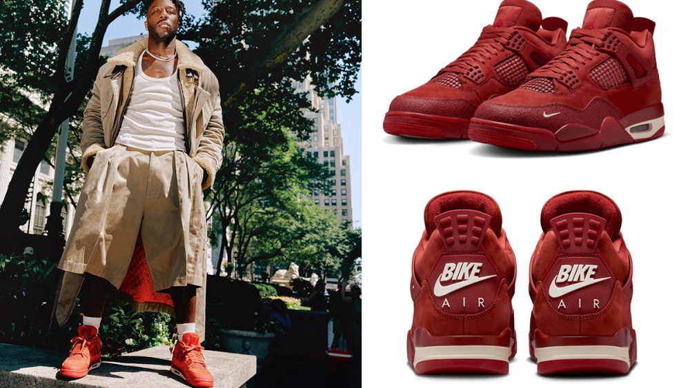 Nigel Sylvester, Air Jordan 4, Brick by Brick, sneaker, collaboration