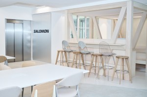 Salomon, Paris, Hub, Office, Showroom, HQ, shoes, footwear, sneakers