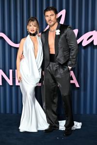 Chrishell Stause and Chris Appleton at The Fashion Awards 2025 held at Royal Albert Hall on December 01, 2025 in London, England.