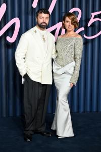 Rocco Iannone and Raye at The Fashion Awards 2025 held at Royal Albert Hall on December 01, 2025 in London, England.