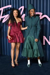 Tolu Coker and Little Simz at The Fashion Awards 2025 held at Royal Albert Hall on December 01, 2025 in London, England.