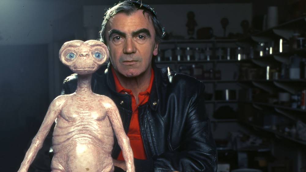 Carlo Rambaldi with E.T.