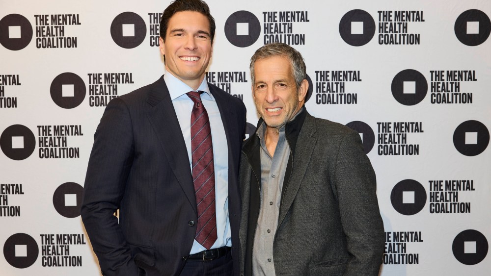 Will Reeve and Kenneth Cole attend the third annual Kenneth Cole x Mental Health Coalition: Wellbeing at Work Day.
