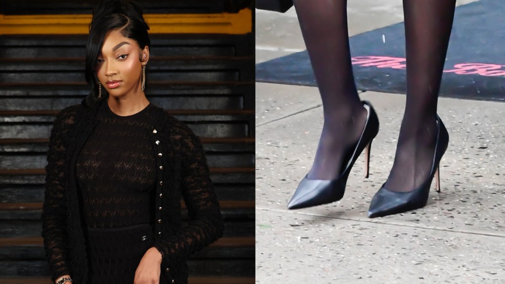 Angel Reese attends the Chanel Métiers d’Art 2025 show on Tuesday in New York City.