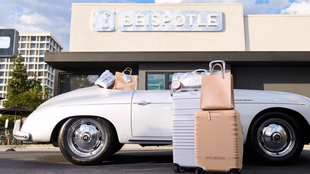 Béis and Chipotle collaborate on an 11-piece 'To Go Collection' of travel essentials.