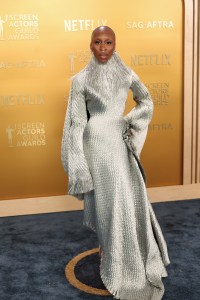 Cynthia Erivo at the 31st Screen Actors Guild Awards.