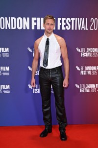 Alexander Skarsgård attends the "Pillion" Headline Gala at the 69th BFI London Film Festival.