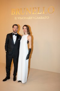 Alessandro Cattelan and Ludovica Sauer