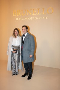 Francesca Barra and Claudio Santamaria