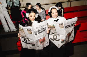 The scene at the Chanel 2026 Métiers d'art.