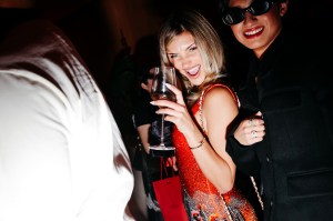 The scene at Ferragamo “After Dark” at Art Basel.