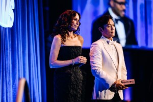 Minnie Driver and Lee Byung-hun