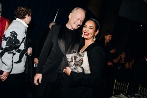 Stellan Skarsgård and Shruti Ganguly