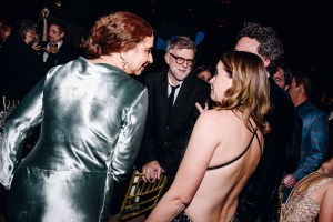 Maya Rudolph, Paul Thomas Anderson, Charles Guard and Felicity Jones