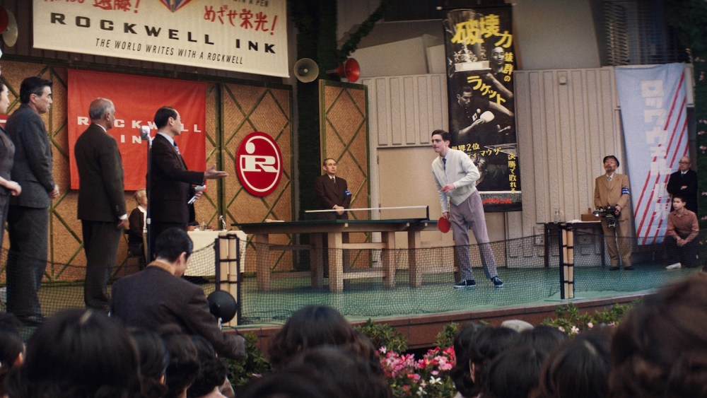 A still from Marty Supreme