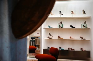 A view of the Fendi store during Michael Burke’s LVMH Design District Tour.