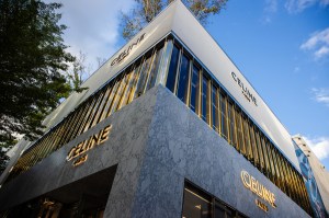 A view of the Celine store during Michael Burke’s LVMH Design District Tour.