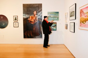 The scene at New York Academy of Art "Take Home a Nude" event