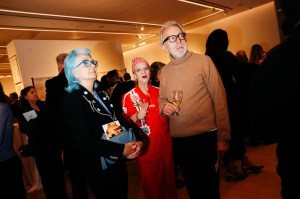 The scene at New York Academy of Art "Take Home a Nude" event