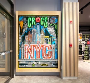 Crocs, store, shoes, footwear, clogs, shoe store, NYC, 34th Street