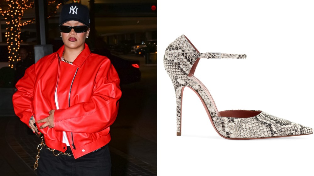 Rihanna is seen on Tuesday in Los Angeles, California.