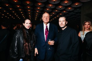 Sara Moonves, Jean Pigozzi and Jeff Henrikson
