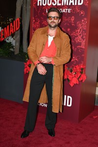 Brandon Sklenar at "The Housemaid" New York Special Screening at 787 on Seventh on December 02, 2025 in New York, New York.