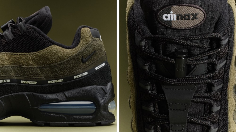 Undefeated Nike Air Max 95 Medium Olive
