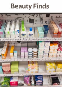 A look inside the beauty section at Walmart.