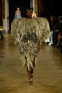 Runway at Rahul Mishra Couture Spring 2023 photographed on January 23, 2023 in Paris, France. (Photo by Dominique Maitre/WWD via Getty Images)