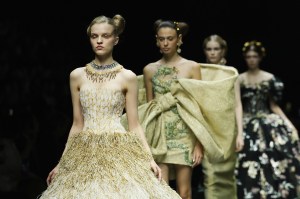GUO PEI spring 2026 Haute Couture runway show, Beijing Fashion Week.